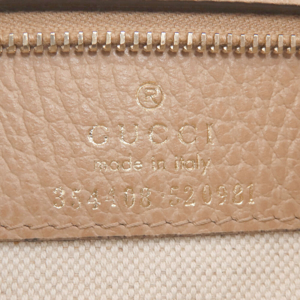 GUCCI Authentic Cream Canvas Tote Bag - Picture 6 of 16